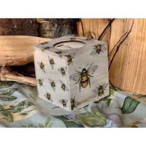 Bee themed Tissue Box Holder